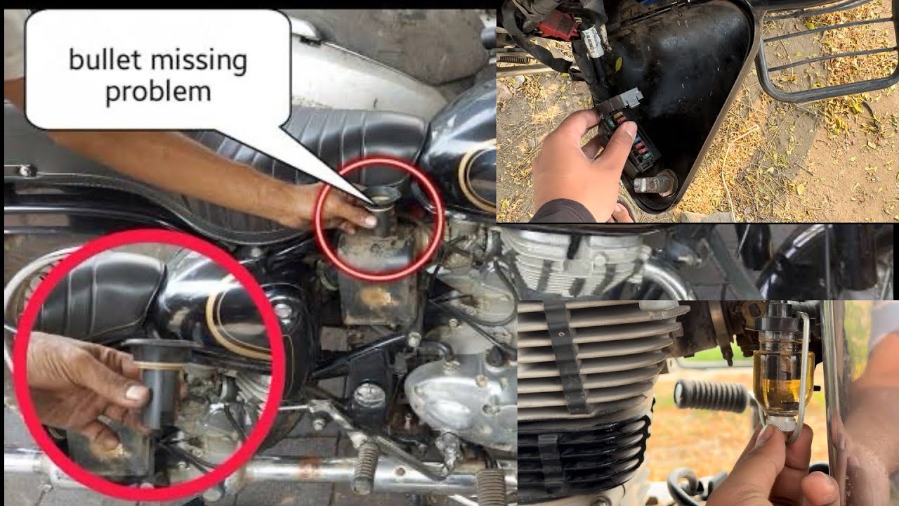 Bullet Problem Bullet 350 missing problem solution || bullet missing problem bs4//# ...