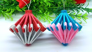 DIY Christmas Tree Topper & Ball Ornaments – Easy Handmade Christmas Decorations 2025