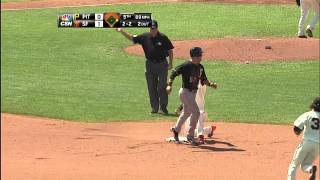 2013/08/25 Posey throws out Lambo