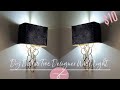 DIY Dollar Tree Glam Wall Light - DIY Elegant Wall Sconce - Wall Lamp - Home Decor DIY - Unique $10