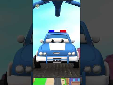 Sheriff is Here Now #youtubevideos #viralshorts #fun #roadrangers #cartoon #trending #vehicle #short