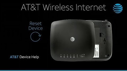 Wireless Internet Reset Device | AT&T Wireless