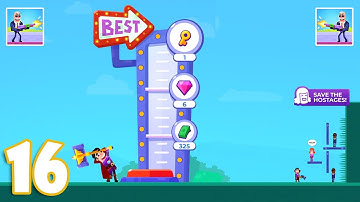 Hitmasters ShortGun Mode New VIP Character Unlocked All Levels 230 Gameplay Walkthrough Part 16