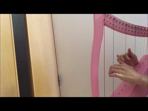 カッチーニのアヴェ・マリア（15弦ハープ）"Ave Maria"(Caccini/Vavilov) by 15-string harp