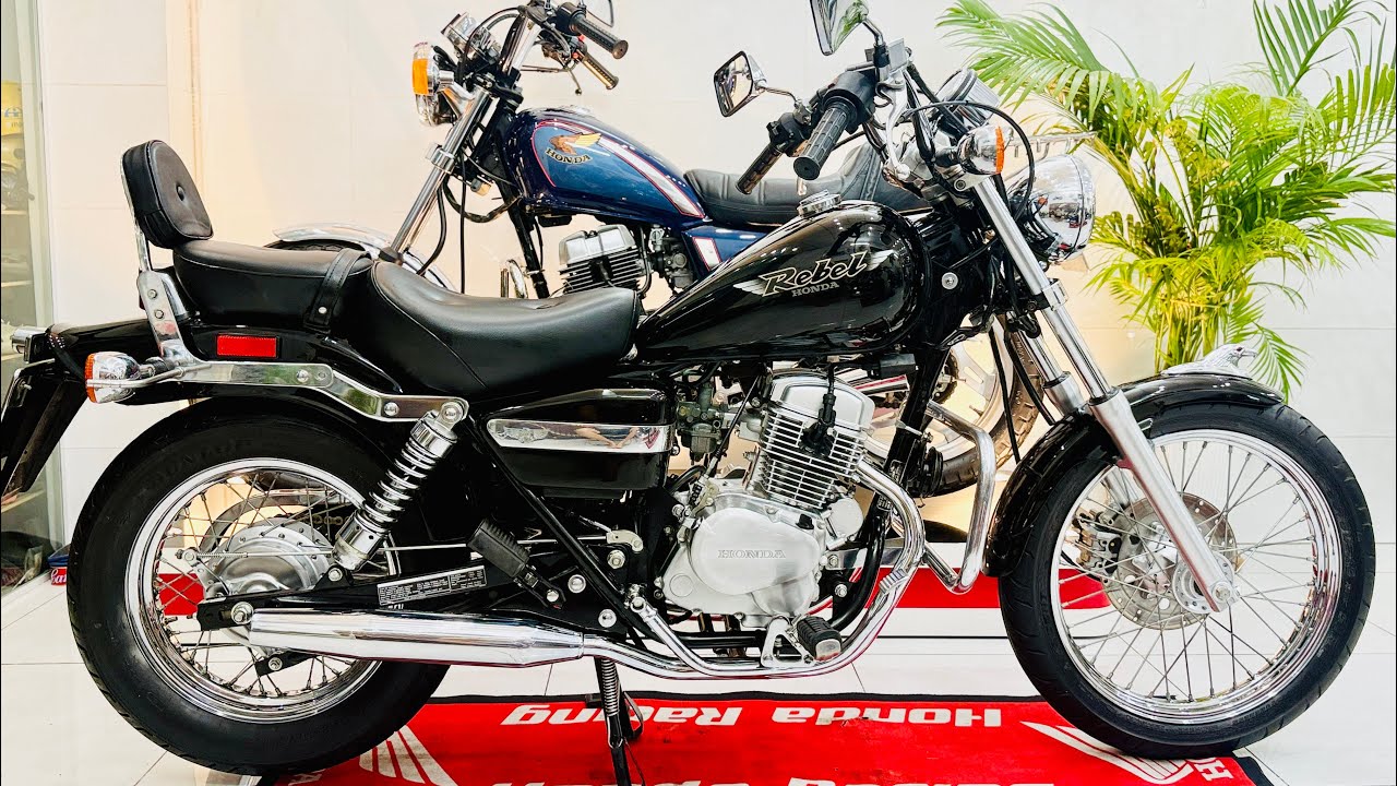 Moto Honda Rebel 125cc/ đời 1997: mới tinh hàng nhập khẩu JAPAN: giá trị sưu tầm:chính chủ sang tên.