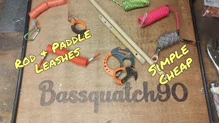 Make your own COLORED gear LEASHES! (Rod and paddle leashes)