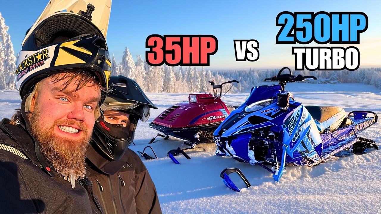 250HP TURBO VS 35HP KELKAT TESTISSÄ – ISKIKÖ KUUME?