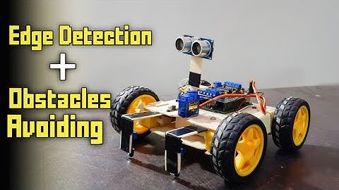 Arduino Edge Detection and Obstacles Avoiding Robot | Arduino Robot