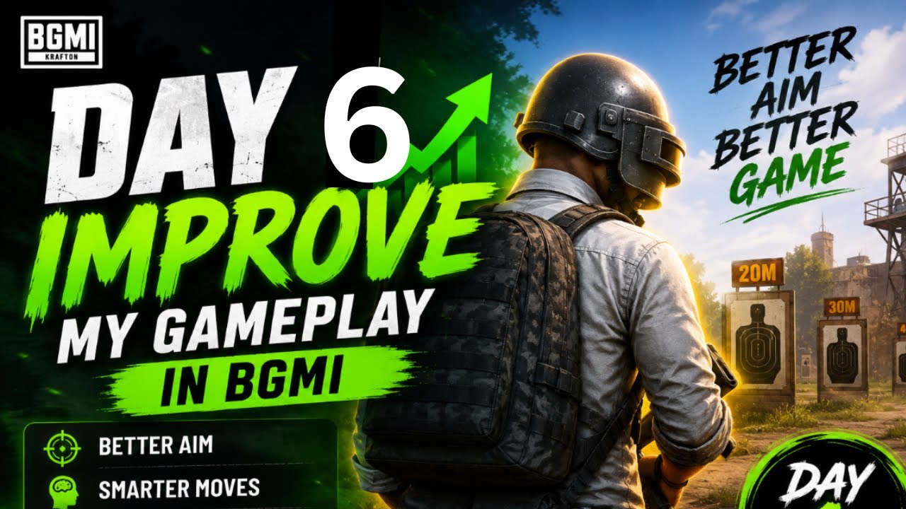 Day 6 BGMI Practice Results 🔥 Smooth Gameplay & Clutches - YouTube
