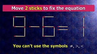 👉 ANSWER HERE 9-6=1