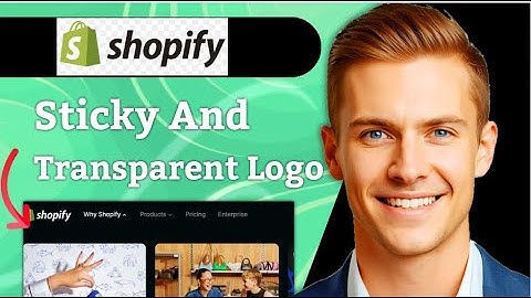 How To Add Logo In Shopify Horizon Theme For Sticky And Transparent…
