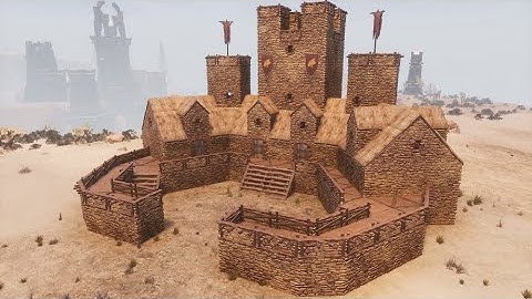 Conan Exiles: PvE Starter Base (No Mods) How To Build