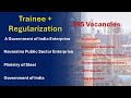 Trainee Engineer + Regularization #engineering #polytech #iti #itijobs #diploma #governmentjobs