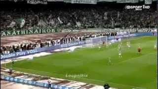 PAOK vs Panathinaikos 1-4 All Goals & Highlights 26 04 2014