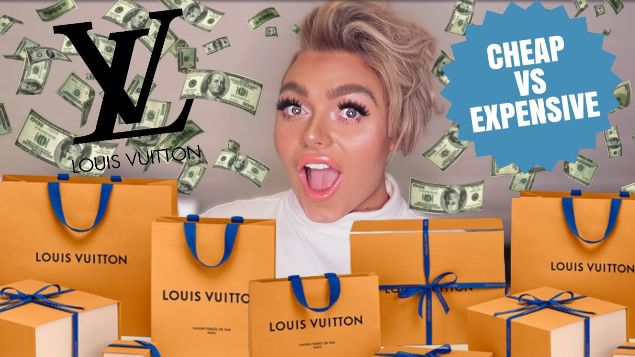 LUXURY VS CHEAP REPLICA LOUIS VUITTON HAUL????????| BOUJEE ON A BUDGET #4????️ | IM SHOOK????| Oliver James ...