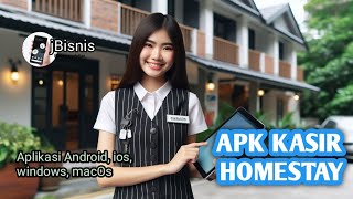 APLIKASI KASIR HOMESTAY / APLIKASI KASIR HOTEL / APLIKASI KASIR PENGINAPAN / SEWA KAMAR screenshot 1