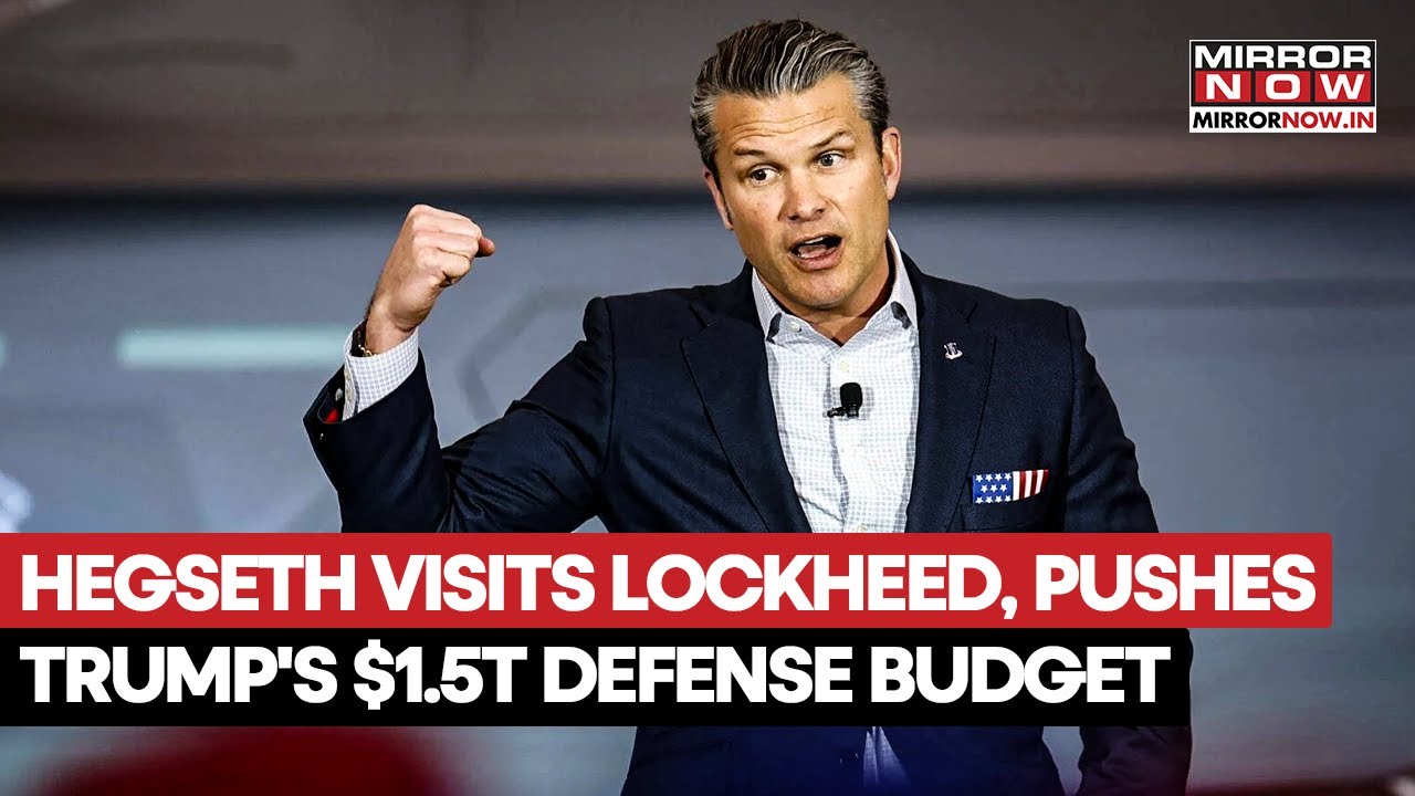 Хегсет посетил компанию Lockheed Martin и поддержал предложенный Трампом оборонный бюджет в разме...