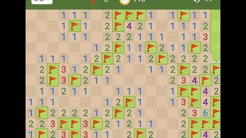 Minesweeper medium progress #1: 2 MINUTES