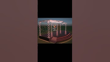 Stage Design- SketchUp With V-Ray #shorts #sketchup #vray #sketchuptutorial #stagedesign #stage