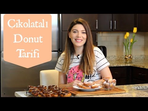Çikolatalı Donut Tarifi | Canan Kurban | Tatlı Tarifleri