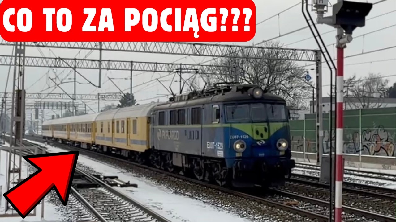 SZOK! Niesamowity przejazd pociągu specjalnego!