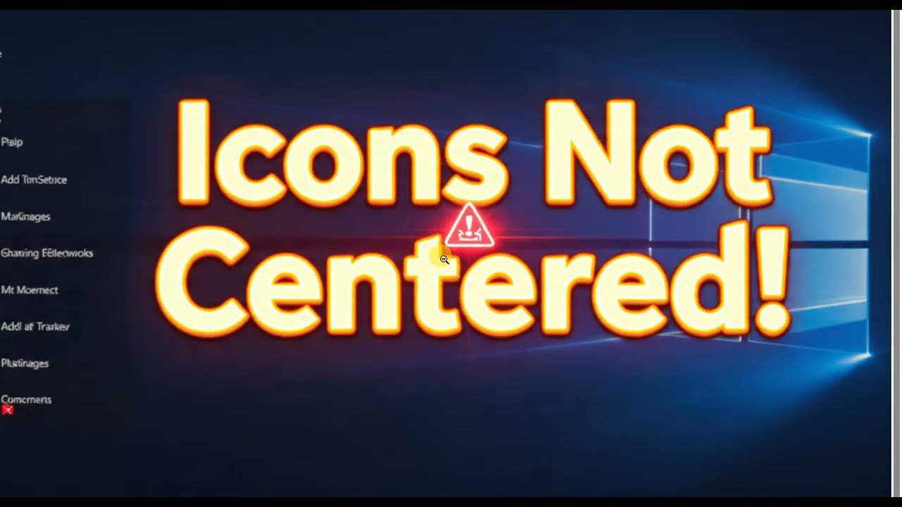 How to solve Windows 11 app icons not centered after taskbar customization