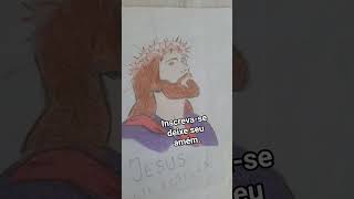 Jesus #drawing  #shorts #art #desenho #autista #viral #jesus