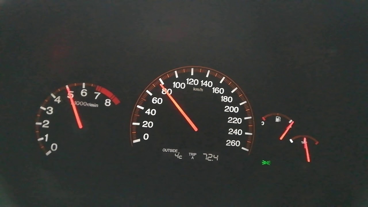 Honda accord 2004. 2,0i,manual gearbox acceleration 0180km/h YouTube