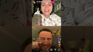 Fifi & Robert Berisha ,per Robertin hera e dytë ne jetën e tij qe hyn live ne instagram.