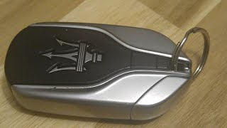 Maserati Key Fob Battery Replacement  DIY