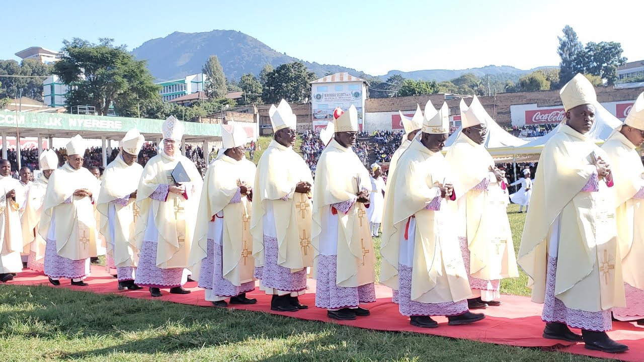 #LIVE# MISA TAKATIFU YA KUWEKWA WAKFU ASKOFU MSAIDIZI MTEULE JIMBO KUU MBEYA PD.GODFREY MWASEKAGA