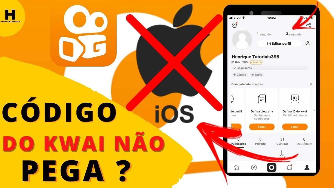 GANHAR DINHEIRO NO KWAI USANDO IPHONE É POSSIVEL?CÓDIGO FUNCIONA?