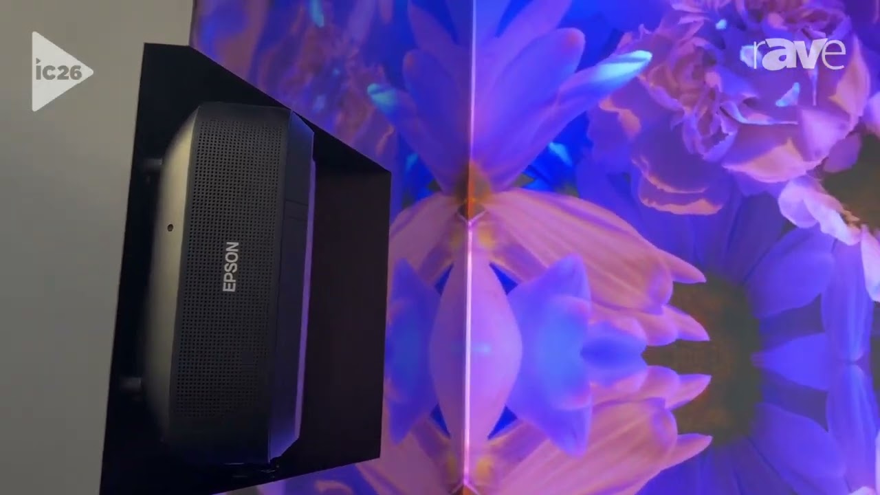 InfoComm 2026: Epson Demonstrates PowerLite 875E Ultra Short Throw 5000 Lumen Laser Projector
