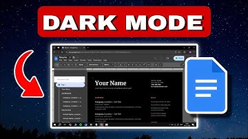 How To Use Dark Mode in Google Docs (UPDATED METHOD)