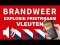 SCANNEROPNAME : Explosie frietkraam bij Bloemenveiling Vleuten