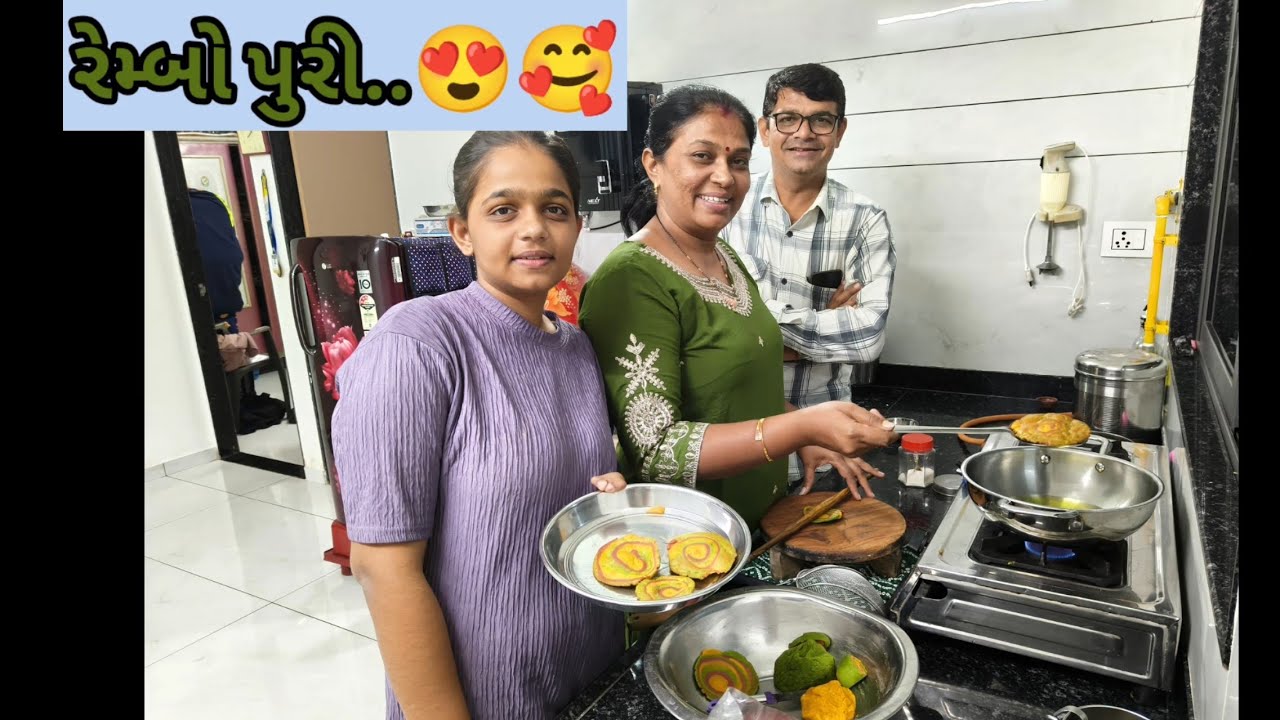 રંગબેરંગી રેમ્બો પુરી..😍😍🥰🥰🥰