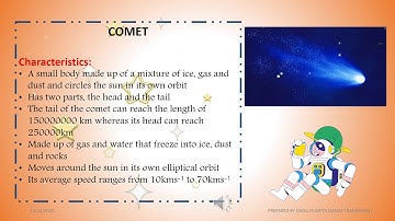 CHAPTER 13 METEOROID, ASTEROID, COMET