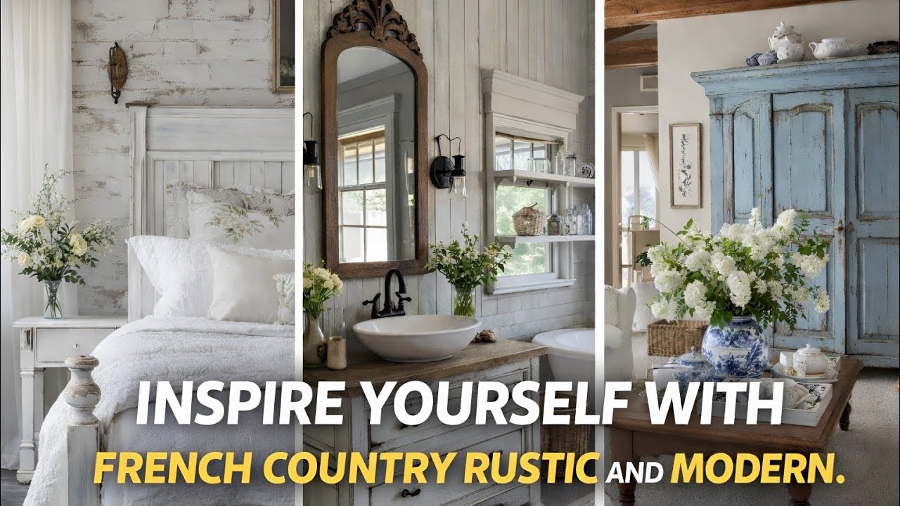 Decorate Your Home with Rustic Modern French Country Style (It Will Look Like a Magazine)