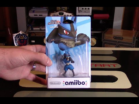 Lucario Amiibo Unboxing + Review | Nintendo Collecting