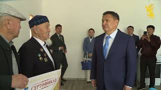 Торжественное вручение ключей от новых квартир состоялось в Косшы