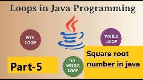 Square number in java, #forloop #whileloop #dowhileloop #how to find Square numbers in java, Part-5