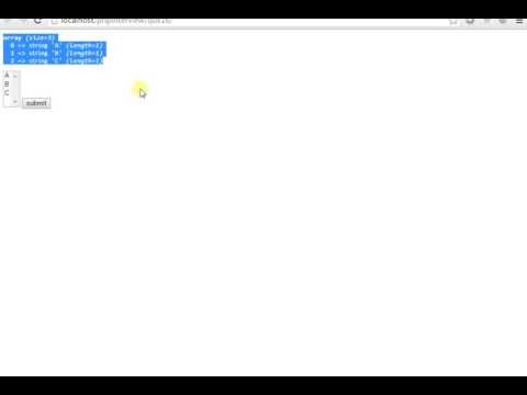 How to create an array of a group of items inside html form