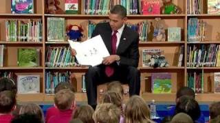 President Obama Reads to Schoolchildren