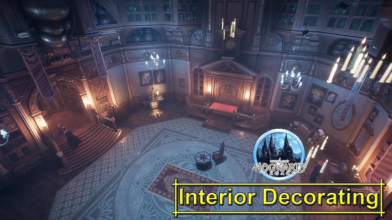 Interior Decorating - Hogwarts Legacy | No Commentary - YouTube