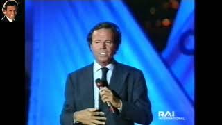 Video thumbnail of "Julio Iglesias medley "PENSAMI - SE TORNASSI" Sanremo Italia 2001"