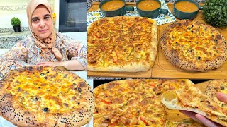 بيتزا  نابولي احترافية كالمطاعم Napoli pizza/ شوربة السمك اقتصادية