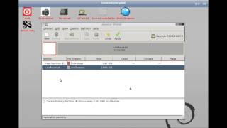 Using Gparted for Create Disk Partition in VPS