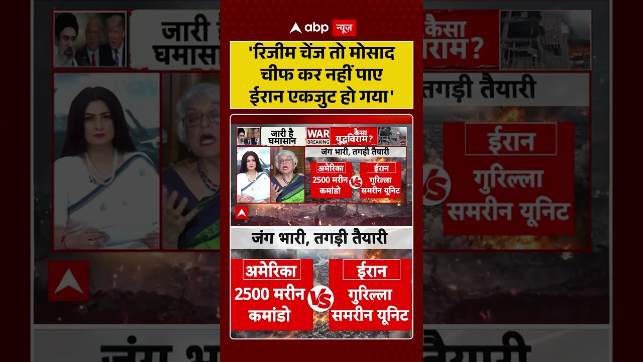 Chitra Tripathi: 'रिजीम चेंज तो मोसाद चीफ कर नहीं पाए ईरान एकजुट हो गया'#shorts #viralvideo