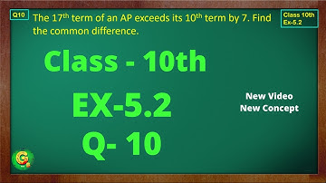 Ex 5.2 Q10 Class10 | AP Chapter 5 | Exercise5.2 | Class10 | NCERT | Class10 Ex 5.2 Q10 | Green Board