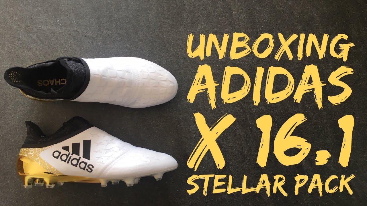 Adidas X 16.1 FG 'Stellar Pack' | UNBOXING | football shoes | 2016 | HD